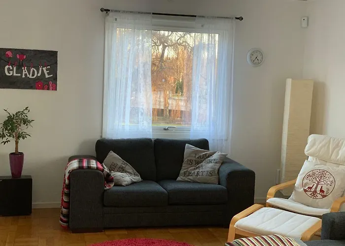Cozy House In Kosta Center Surrounding With Swedish Nature